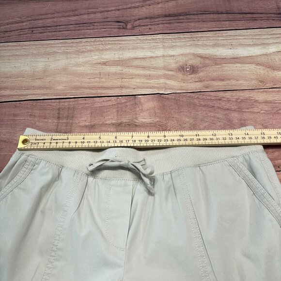 Talbots Beige Straight Leg Elastic Waist Ankle Pants BD1024, Size: 6P - Picture 7 of 7
